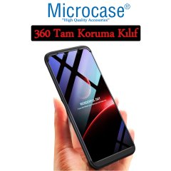 Microcase Xiaomi Mi 8 Tam Koruma Kapak 360 Derece Kılıf + NANO