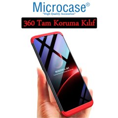 Microcase Xiaomi Mi 8 Tam Koruma Kapak 360 Derece Kılıf + NANO