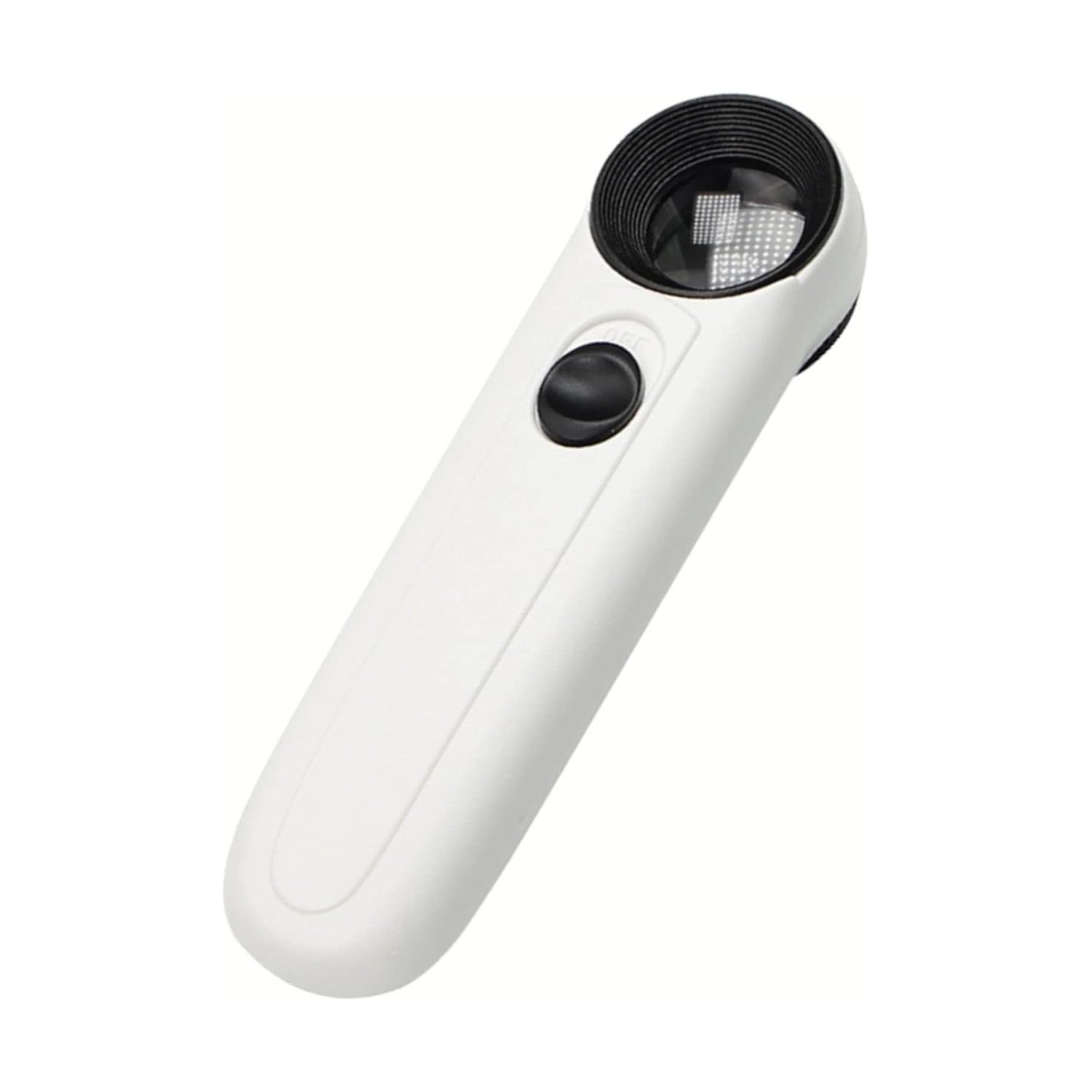 Microcase 40X 21mm Pilli Işıklı El Büyüteç - AL5032