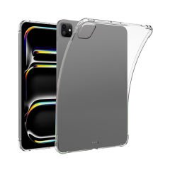 Microcase Apple iPad Pro 11 2024 Anti Shock Series Silikon Tpu Soft Kılıf - Şeffaf AL3308