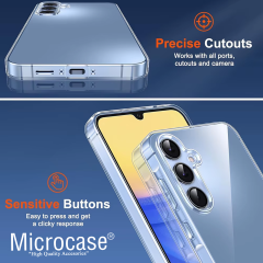 Microcase Samsung Galaxy S25 Plus ile Uyumlu Slim Serisi Soft TPU Silikon Kılıf - Şeffaf AL3324