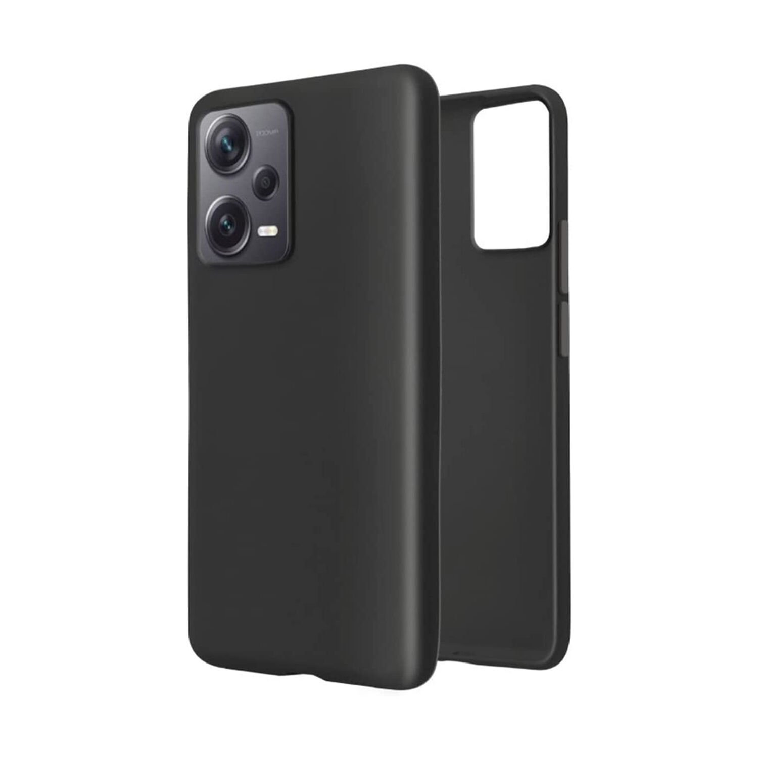 Microcase Xiaomi Redmi Note 12 Pro 5G (Global) Elektrocase Serisi Silikon Kılıf - Siyah AL3340