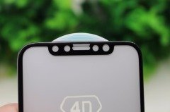 Apple iPhone X 3D Curve Tam Kaplama Tempered Cam Koruma