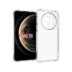 Microcase Huawei Mate 70 ile Uyumlu Slim Serisi Soft TPU Silikon Kılıf - Şeffaf AL3324
