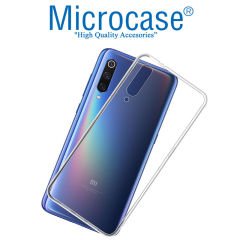 Microcase Xiaomi Mi 9 Ultra İnce 0.2 mm Soft Silikon Kılıf + Tempered Glass Cam Koruma (SEÇENEKLİ)