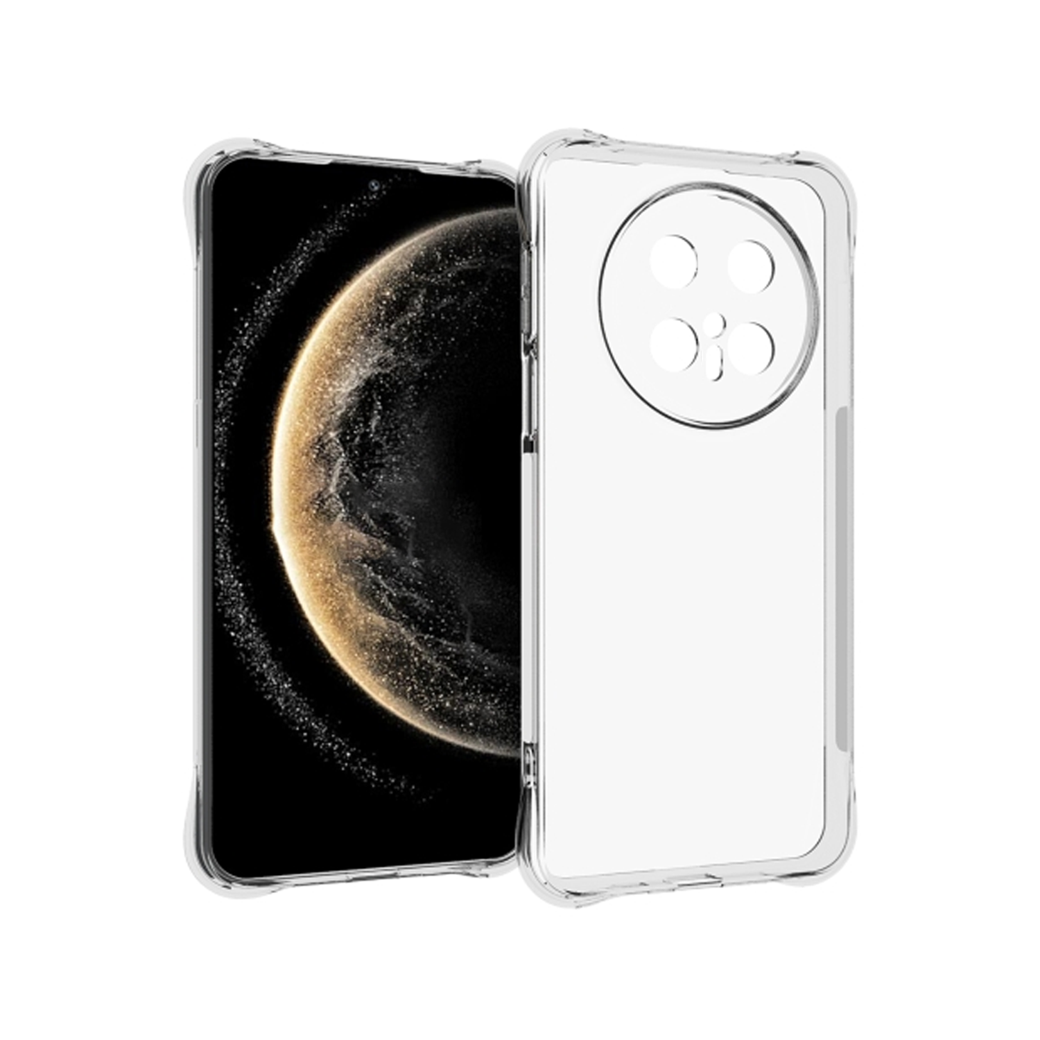 Microcase Huawei Mate 70 Pro Plus ile Uyumlu Slim Serisi Soft TPU Silikon Kılıf - Şeffaf AL3324