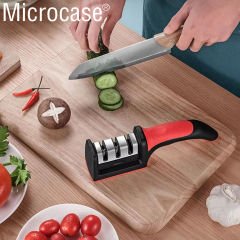 Microcase Profesyonel 3 Açılı Çelik Bıçak Bileyici - AL4679