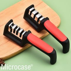 Microcase Profesyonel 3 Açılı Çelik Bıçak Bileyici - AL4679
