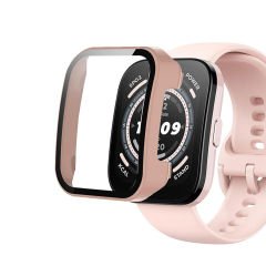 Microcase Amazfit Bip 5 Ekran Korumalı Sert Rubber Kılıf - AL3173