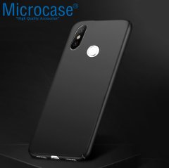 Microcase Xiaomi Redmi S2 Slim Sert Köşeli Rubber Kılıf + CAM