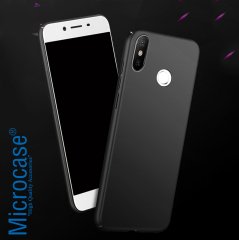 Microcase Xiaomi Redmi S2 Slim Sert Köşeli Rubber Kılıf + CAM
