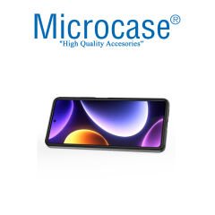 Microcase Xiaomi Redmi Note 12R pro Batman Serisi Yüzük Standlı Armor Kılıf - Siyah AL3349