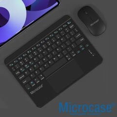Microcase Tablet ve Telefonlar için Türkçe Q Bluetooth Touchpad Klavye ve Mouse Set - AL3560