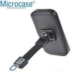 Microcase Su Geçirmez Motorsiklet Bisiklet Tutucu - Ayna Bağlantılı AL2567 - L