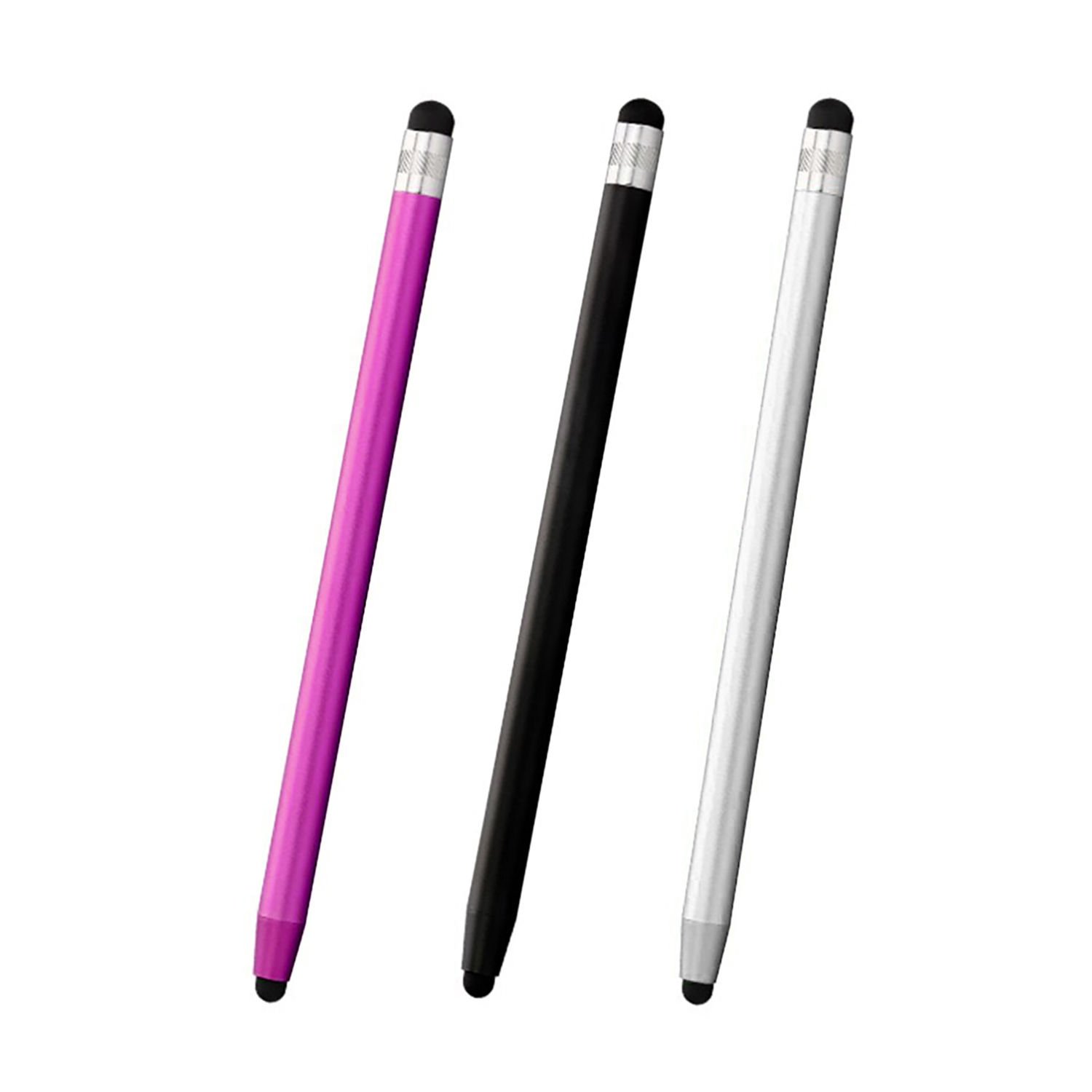 Microcase Universal Telefon Tablet iPad 2in1 Stylus Pen Dokunmatik Kalem - AL3460 Siyah