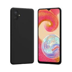 Microcase Samsung Galaxy A04e Elektrocase Serisi Silikon Kılıf - Siyah AL3340