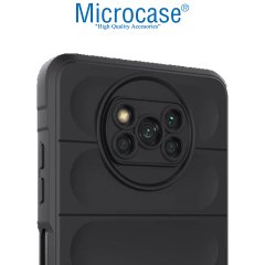 Microcase Xiaomi Poco X3 Nfc Miami Serisi Darbeye Dayanıklı Silikon Kılıf - Lacivert