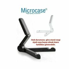 Microcase Vorcom Ultrapad 10.36 inch Tablet için Bluetooth Klavye + Mouse + Tablet Standı - AL4514 Beyaz