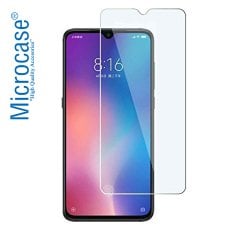 Microcase Huawei P40 Lite Focus Serisi Yüzük Standlı Silikon Kılıf - Siyah + Tempered Glass Cam Koruma