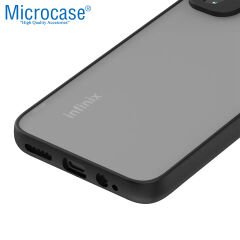 Microcase Infinix HOT 20 London Serisi Darbeye Dayanıklı Kılıf - Siyah AL3415