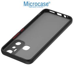 Microcase Infinix HOT 20 London Serisi Darbeye Dayanıklı Kılıf - Siyah AL3415