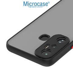 Microcase Infinix HOT 20 London Serisi Darbeye Dayanıklı Kılıf - Siyah AL3415