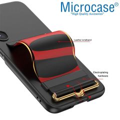 Microcase Samsung Galaxy S24 Plus  Parmak Tutuculu Kayış Askılı Plastik Kılıf - AL3565