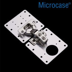 Microcase Paslanmaz Çelik Menteşe Onarım Plakası - AL4681