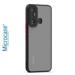 Microcase Huawei P60 Pro / P60 London Serisi Darbeye Dayanıklı Kılıf - Siyah AL3415