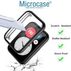 Microcase Huawei Watch Fit 2 Önü Kapalı Tasarım Silikon Kılıf - AL3173
