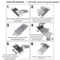 Microcase Huawei Band 10 ile uyumlu TPU Ekran Koruma Filmi - EKM109