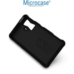 Microcase Xiaomi Poco F4 GT 5G Miami Serisi Darbeye Dayanıklı Silikon Kılıf - Siyah