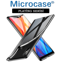 Microcase Xiaomi Mi 8 Plating Series Soft Silikon Kılıf + CAM