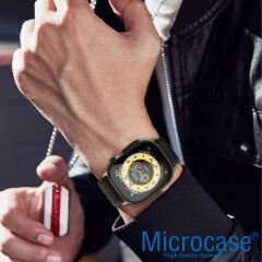 Microcase Apple Watch Ultra 49mm Önü Kapalı Silikon Kılıf - AL3173