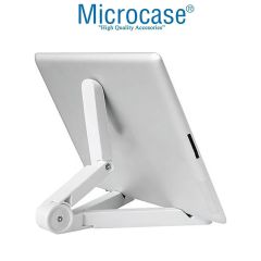 Microcase Vorcom QuartzPro 10.1 inch Tablet için Bluetooth Klavye + Mouse + Tablet Standı - AL45150 Pembe