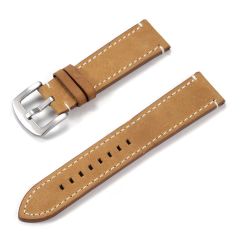 Microcase Honor Watch 4 için Tokalı Suni Süet Deri Görünümünde Kordon Kayış - KY86