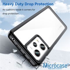 Microcase Realme 9i Shield Serisi Darbeye Dayanıklı Yarı Esnek Plastik TPU Kılıf - AL8100