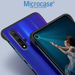 Microcase Huawei Honor 20 - Nova 5T Frameless Serisi Sert Rubber Kılıf - Siyah