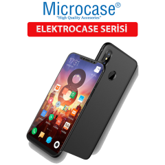 Microcase Xiaomi Mi 8 SE Elektrocase Serisi Silikon TPU Kılıf+CAM
