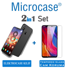 Microcase Xiaomi Mi 8 SE Elektrocase Serisi Silikon TPU Kılıf+CAM