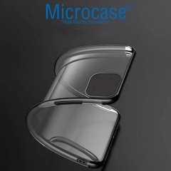 Microcase iPhone 11 Pro Max Plating Series Silikon Kılıf - Siyah