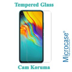 Microcase Infinix Hot 9 Tempered Glass Cam Ekran Koruyucu