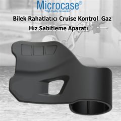 Microcase Motosikletler için Bilek Rahatlatıcı Cruise Kontrol  Gaz ve Hız Sabitleme Aparatı-AL4792