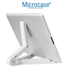 Microcase Alcatel 3T 10.1 Inch Tablet Çanta + Bluetooth Klavye + Mouse + Tablet Standı - AL8112