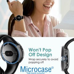 Microcase Google Pixel Watch Önü Kapalı Silikon Kılıf - AL3173
