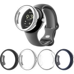 Microcase Google Pixel Watch Önü Kapalı Silikon Kılıf - AL3173