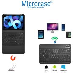 Microcase iPad Air 5. Nesil 10.9 Bluetooth Klavyeli Standlı Kılıf - BKK1