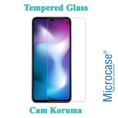 Microcase Xiaomi Redmi 9 Activ Tempered Glass Cam Ekran Koruyucu