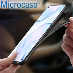 Microcase Huawei P40 Lite Elektrocase Serisi Kamera Korumalı Silikon Kılıf - Siyah
