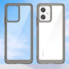 Microcase Xiaomi Redmi Note 12R Pro 6.67 inch Shield Serisi Darbeye Dayanıklı Yarı Esnek Plastik TPU Kılıf - AL8100